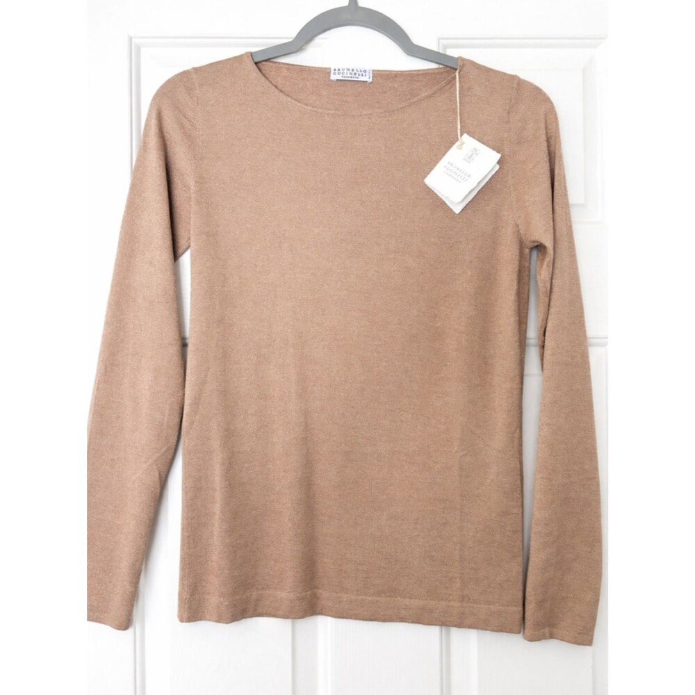 Brunello Cucinelli Cashmere Sweater top small New with tags